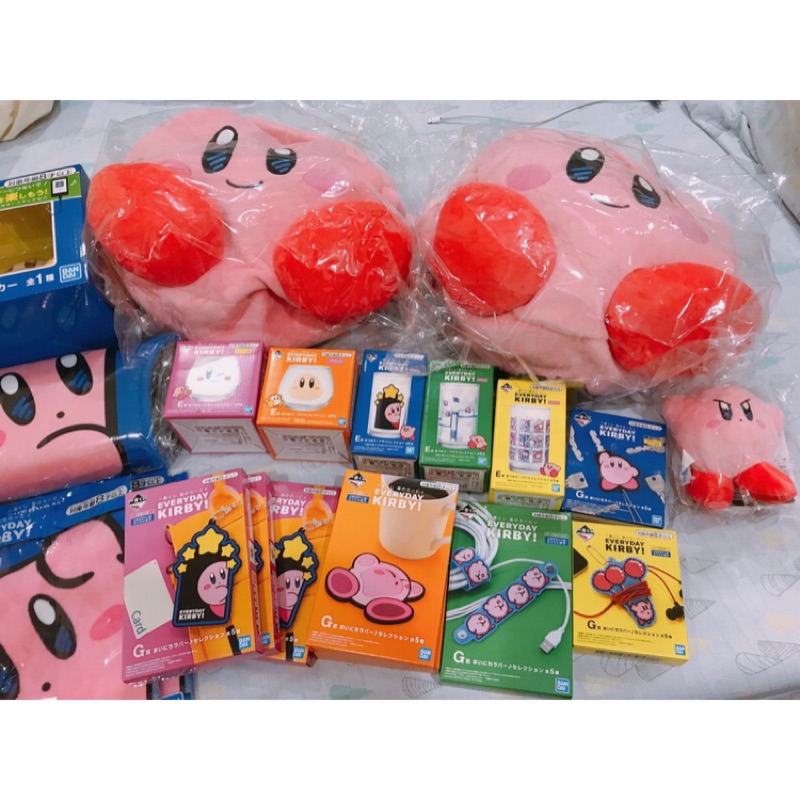 卡比一番賞 星之卡比 EVERYDAY KIRBY 現貨 全新未拆 B賞後背包 C賞地墊