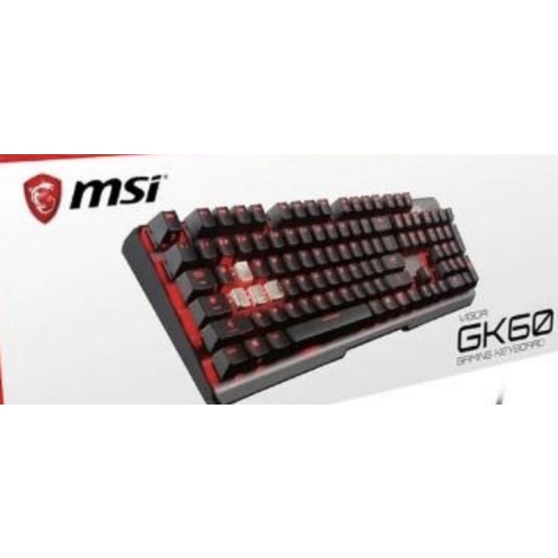 MSI微星 Vigor GK60 機械電競鍵盤 Cherry MX 青軸