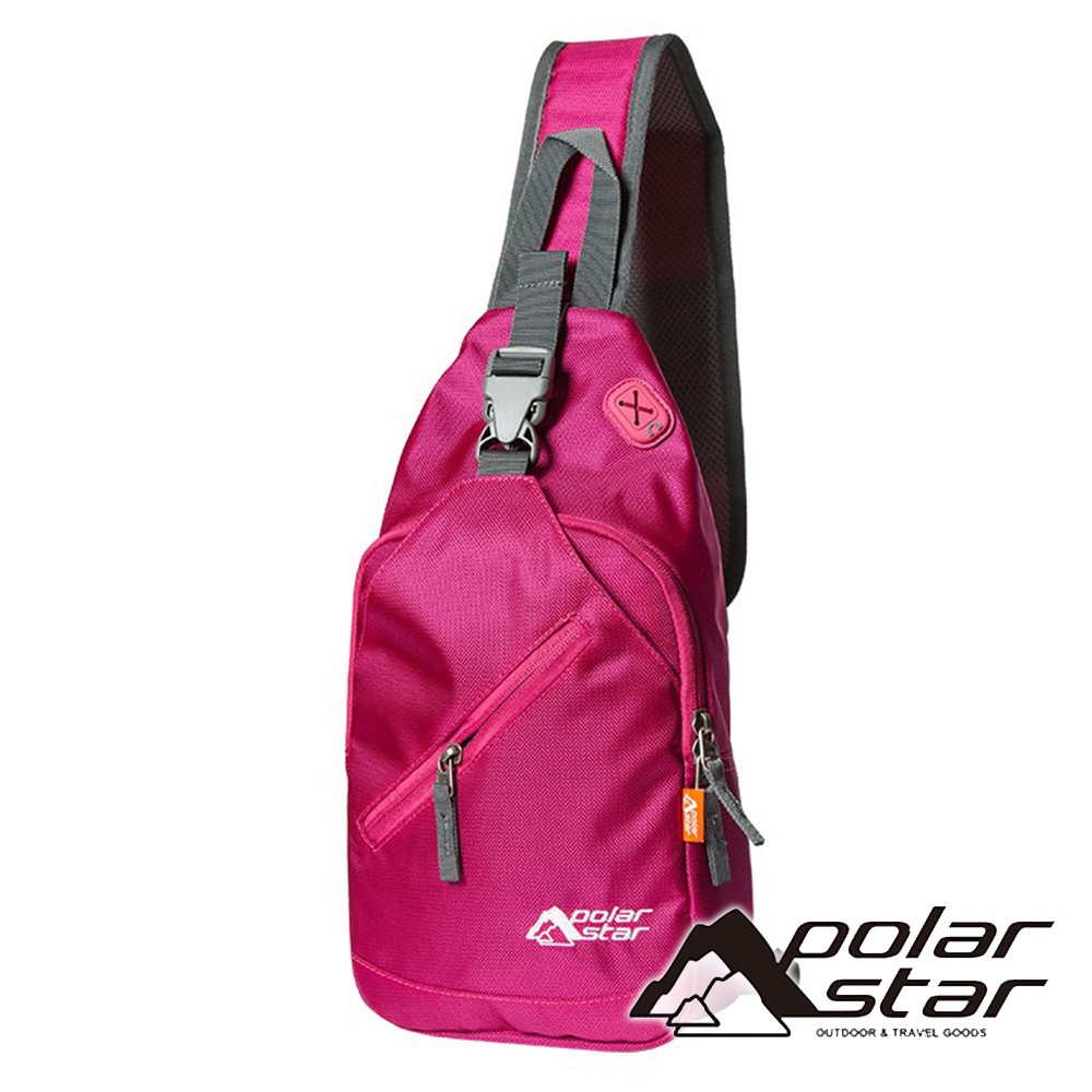【PolarStar】休閒單肩側背包『玫紅』P20809