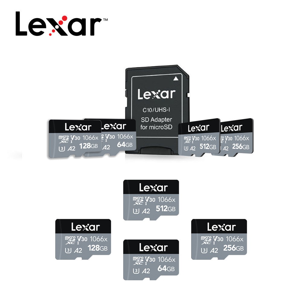 【蝦皮直營】Lexar 雷克沙Professional 1066x MicroSDXC UHS-I U3 A2記憶卡