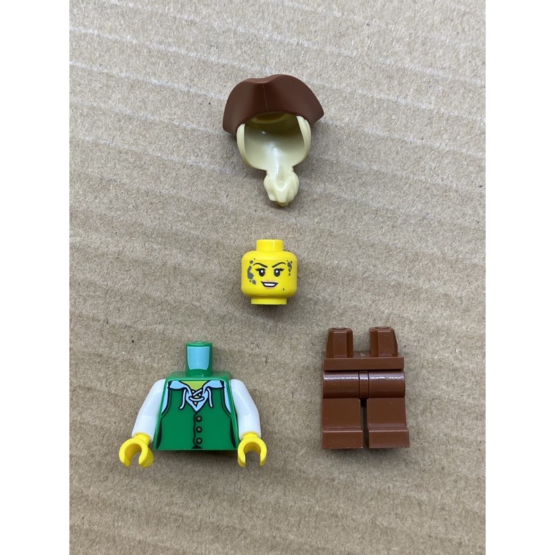 LEGO 樂高人偶 21322 Robin Loot IDEAS 梭魚灣海盜船