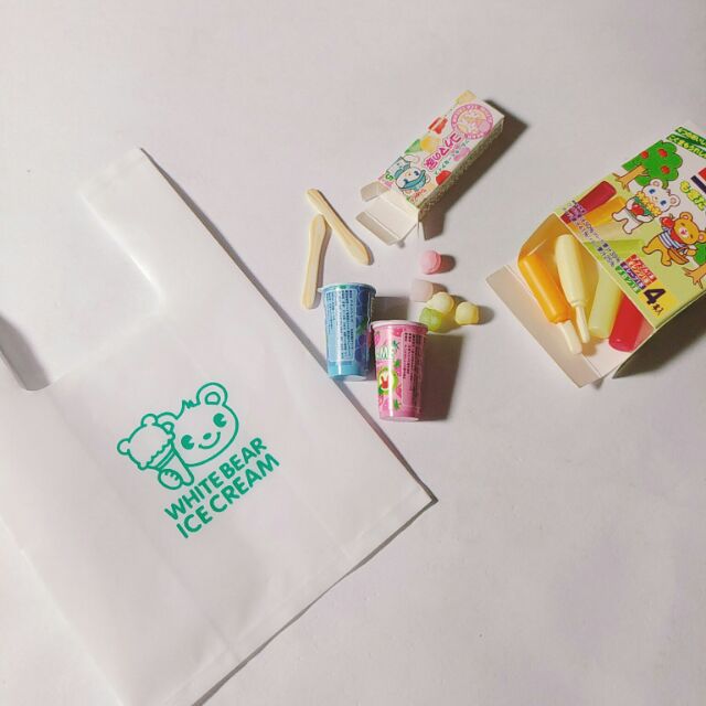 Megahouse re-ment 白熊 冰淇淋 食玩