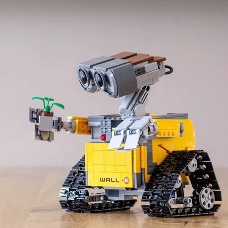 現貨 電影系列 WALL-E 瓦力機器人 模型 益智 拼裝 積木 玩具 定制款 兼容樂高