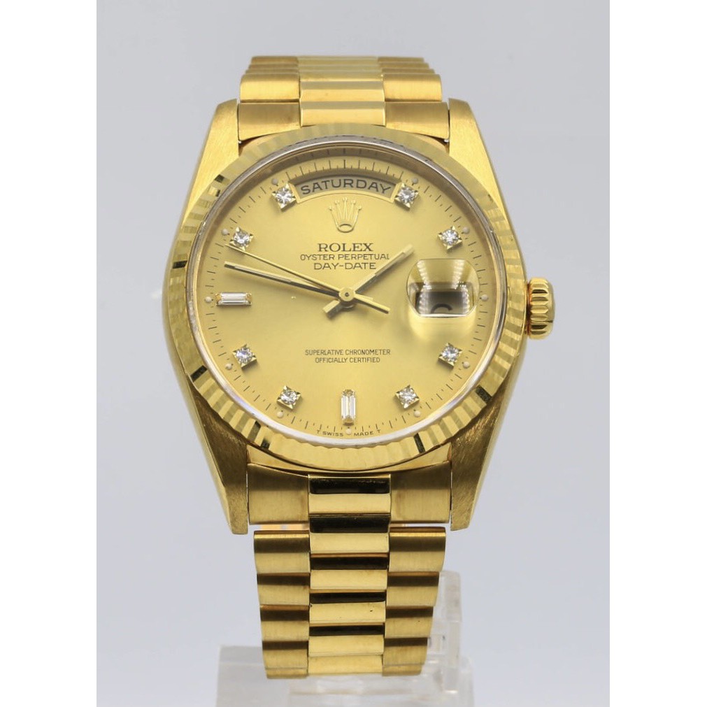 (順豐精品當舖) 勞力士 Rolex 18238 十鑽18K金 流當品