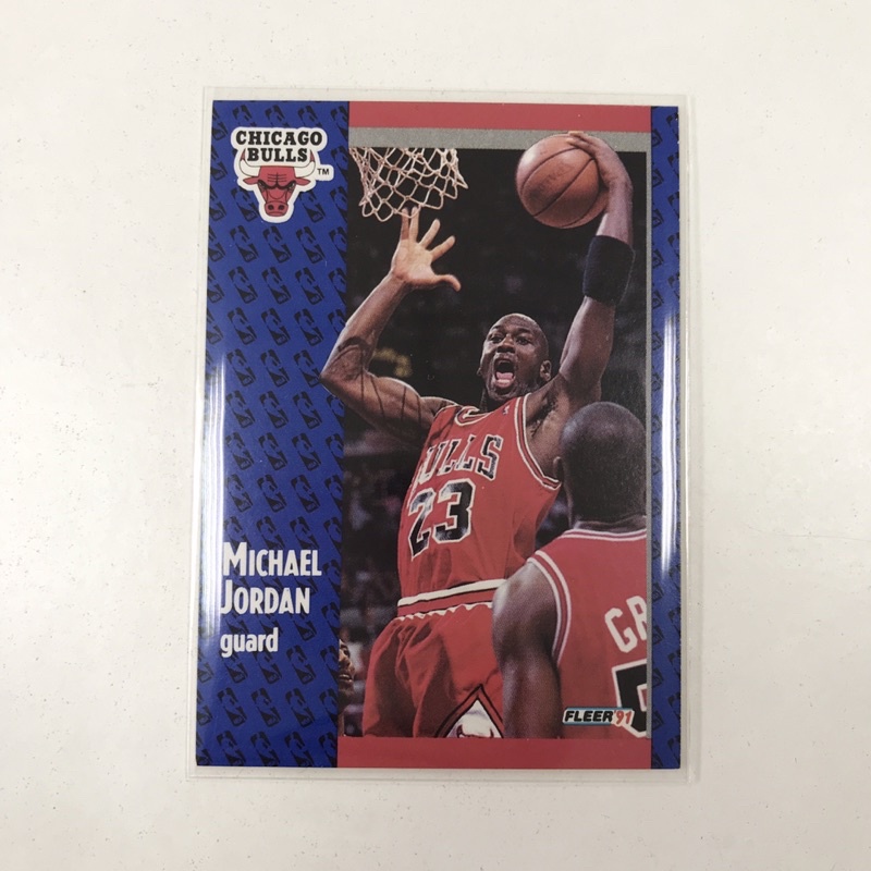 1991 FLEER MICHAEL JORDAN #29 喬丹 籃球卡 球員卡 收藏卡