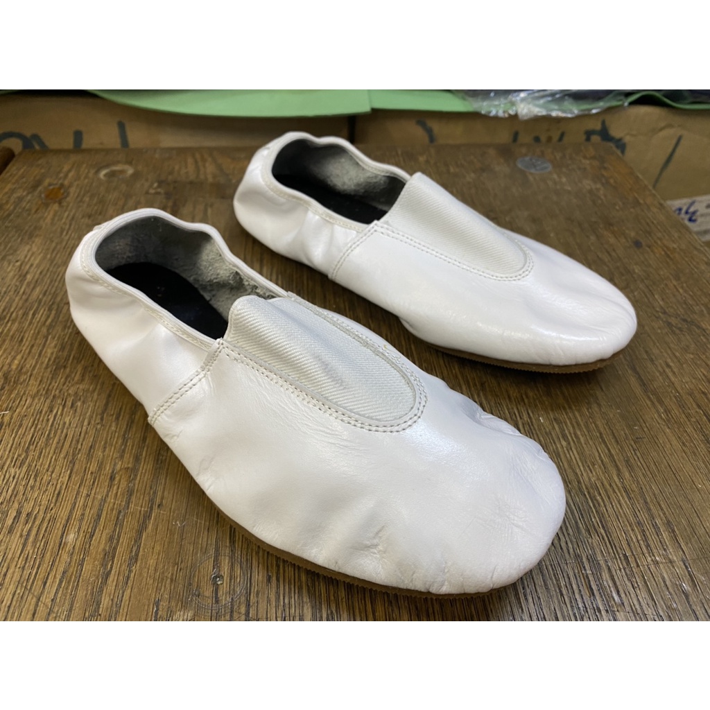 總統網羽球 真皮 功夫鞋 韻律鞋 舞蹈鞋 手工製造 膠底/半底 無鞋帶