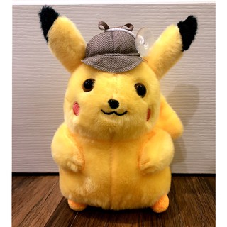 💛Pokemon精靈寶可夢💛 超可愛偵探皮卡丘 絨毛公仔