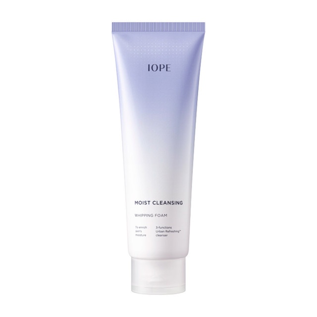 韓國IOPE 艾諾碧 IOPE MOIST CLEANSING WHIPPING FOAM 水嫩淨白潔面乳 180ml