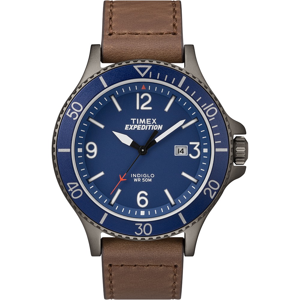 【TIMEX】 天美時 Expedition系列 精緻手錶 (藍 TXTW4B10700)