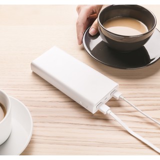 小米行動電源2C,QC3.0 20000mAh 2USB快充充電器,雙USB輸出口 多重安全保護 LED電量指示