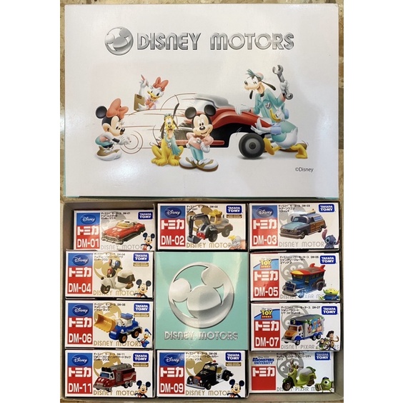 全新 TOMICA 多美 迪士尼 小汽車 禮盒 一盒10入 Disney Motors TAKARA TOMY DM