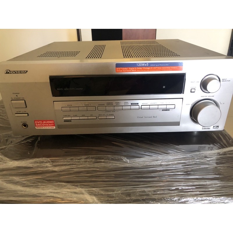 Pioneer 擴大機 VSX-D512+ audimaxim麥克風混音器+ audimaxim SRCK-189