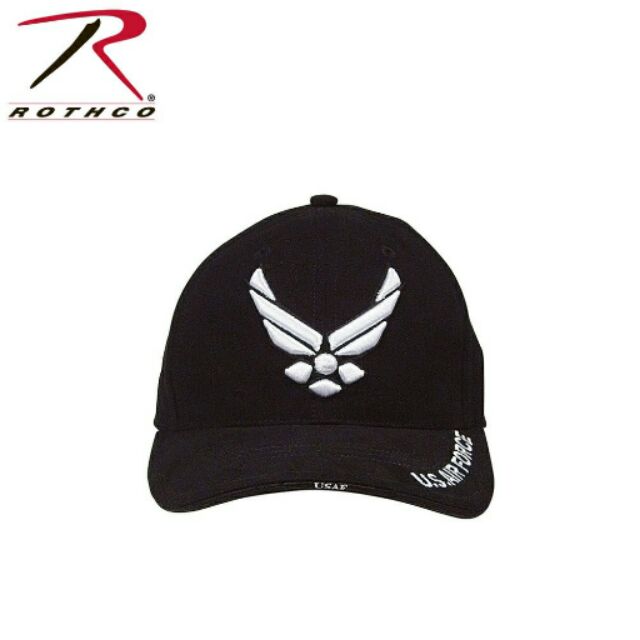 Rothco 立體AIR FORCE棒球帽/美國官方雷射標/9384