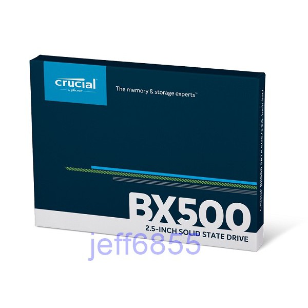 全新_美光Micron Crucial BX500 2.5吋1T / 1TB SSD(SATA3固態硬碟,有需要可代購)