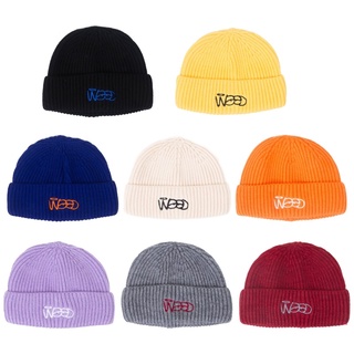 WEED Clothing - LOGO SHORT BEANIE 短版針織毛帽