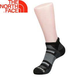 【The North Face 跑步襪《黑/深灰》】3CNNZMW/襪子/短襪/悠遊山水