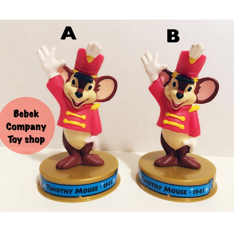 2002 美國二手玩具 Disney 100週年 McDonald's 麥當勞玩具 迪士尼 小飛象 老鼠 提摩西 絕版