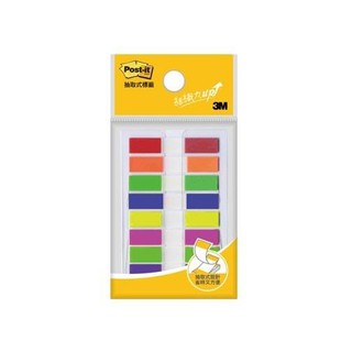 3M利貼指示標籤/ 8色各10張 eslite誠品