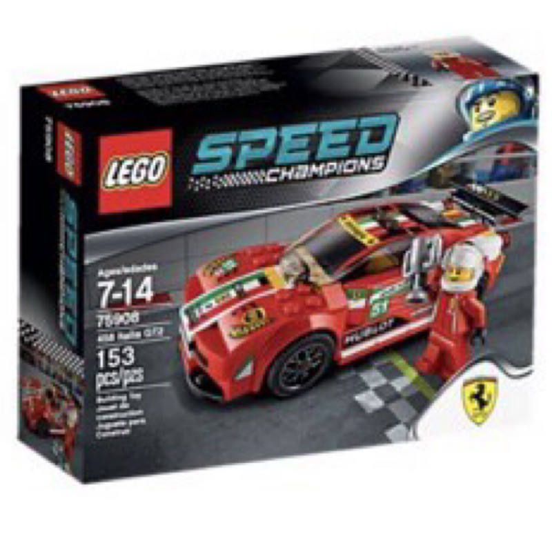 LEGO 樂高75908 SPEED系列-458 Italia GT2