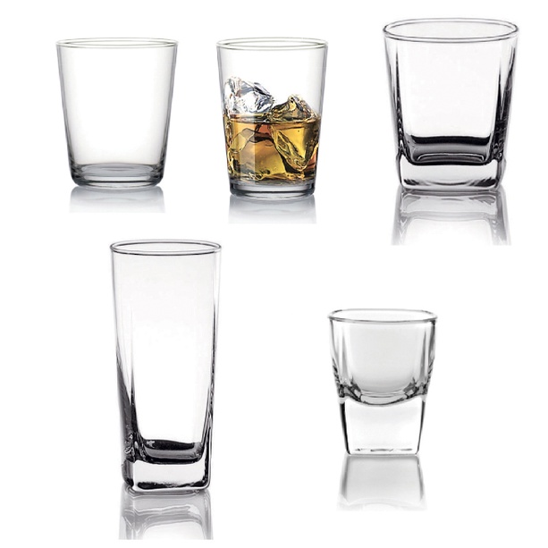 【大正餐具批發】(6入) Ocean 平底杯 酒杯 玻璃杯 烈酒杯 威士忌杯 果汁杯