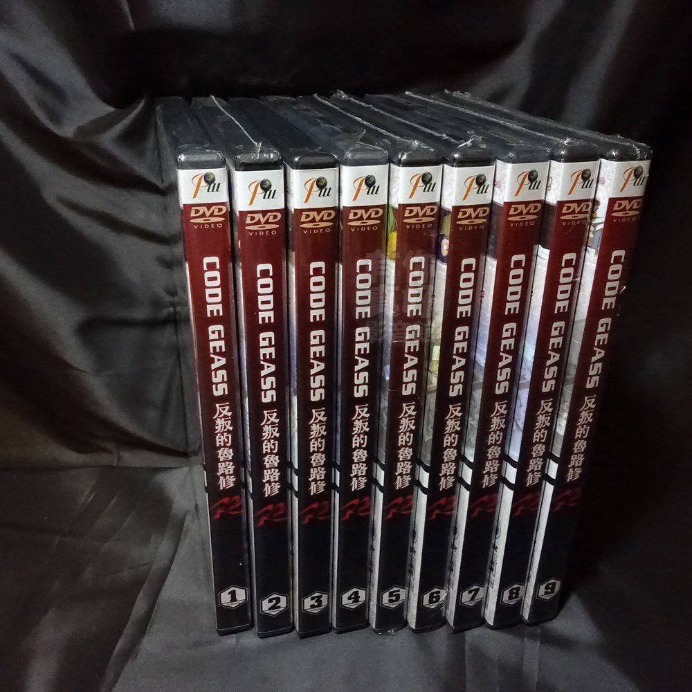 全新日本動畫 Code Geass 反叛的魯路修r2 9dvd 第二季 全25話 Tv版 蝦皮購物