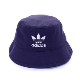 ADIDAS BUCKET HAT AC 三葉草系列 LOGO 漁夫帽 HD9710 深藍