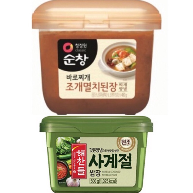 （出清）韓國清淨園貝鯷魚大醬、CJ包飯醬