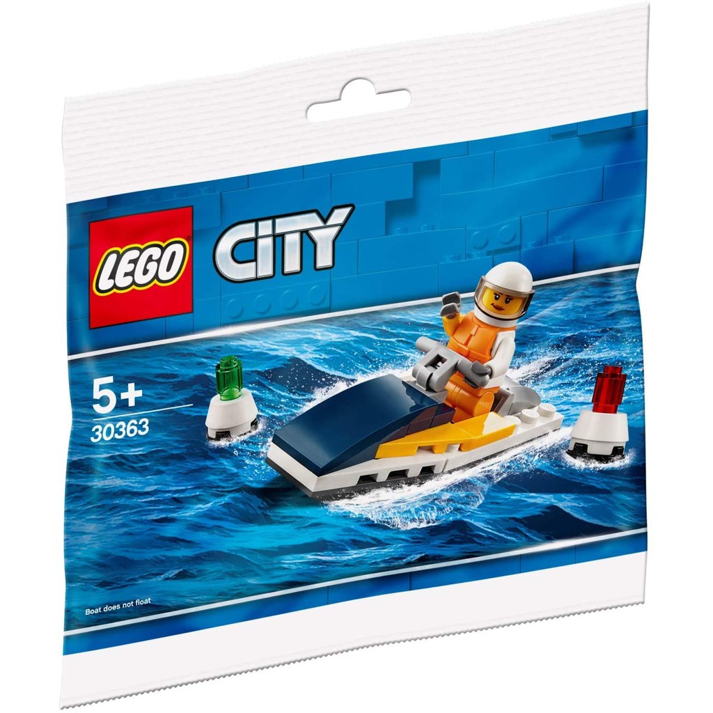 LEGO 30363 賽艇《熊樂家 高雄樂高專賣》Race Boat Polybag