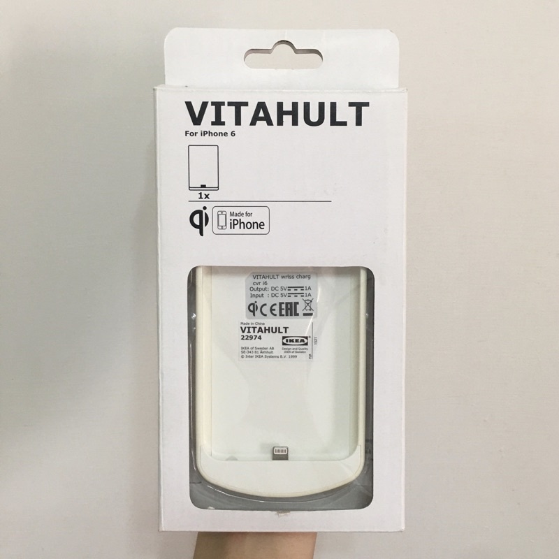 IKEA VITAHULT 無線充電背蓋 i6手機殼
