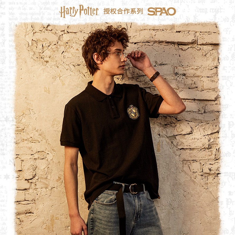 【現貨】正品 SPAO x Harry Potter（哈利波特）聯名 男女情侶短袖T恤 #SPHWA25D01