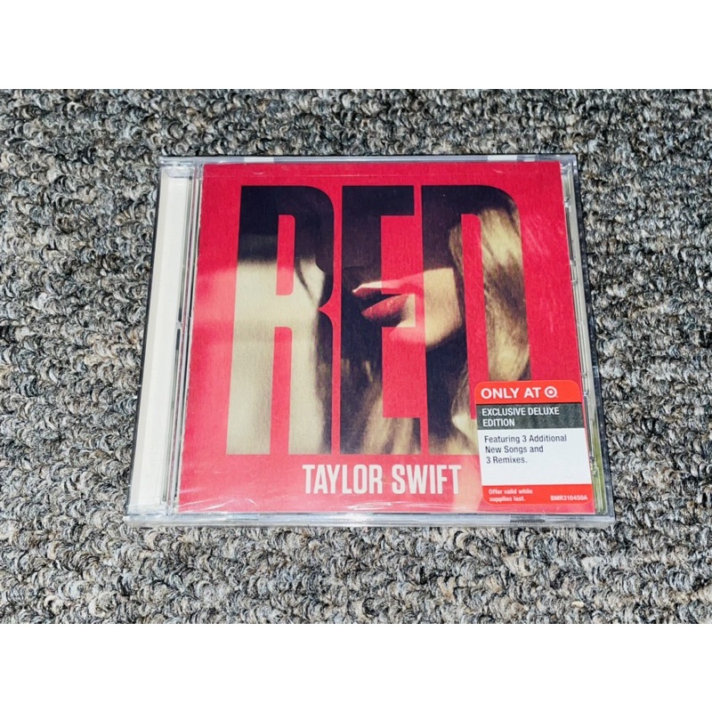 Taylor Swift 泰勒絲 RED 紅色 全新美國Target限定版專輯