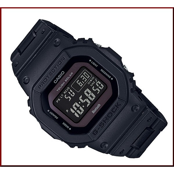 全新 G-SHOCK BLUETOOTH® 藍牙 六局電波 經典款 GW-B5600BC-1B