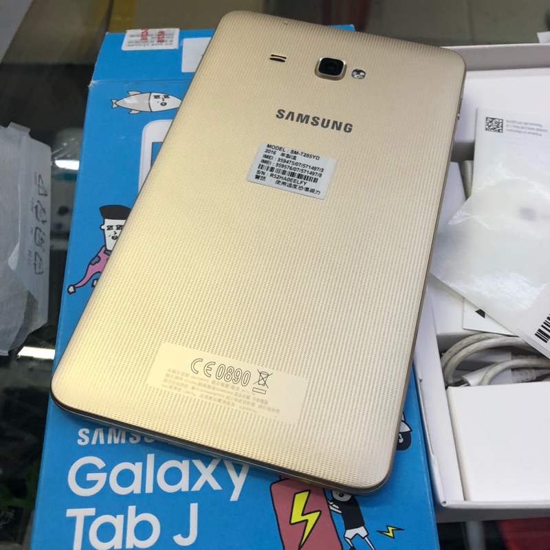 %98新 Samsung Tab J 7吋 可通話平板 T285YD 金色 店保一個月 貨到付款 超商取貨付款