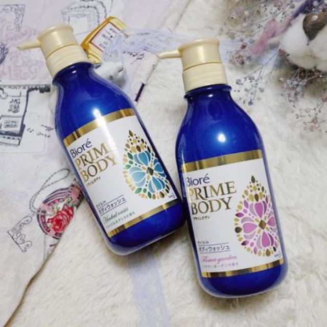 🎀保證正貨🎀Biore極緻精華油沐浴乳 500ml（清新綠蹤/盛綻花宴）