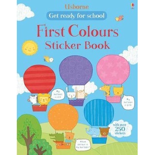 {全新現貨・英文幼教} Usborne First Colours Sticker Book 認識顏色貼紙書