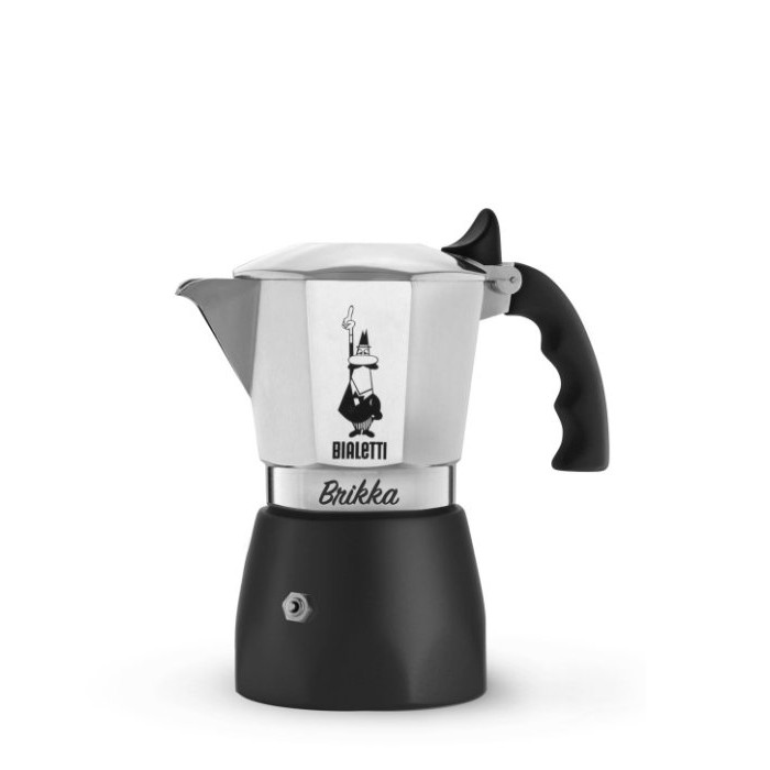 義大利 Bialetti Brikka  迷霧黑 4人 聚壓 加壓 新款 摩卡壺 現貨