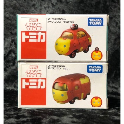 《GTS》TOMICA 夢幻迪士尼TSUMTSUM 漫威鋼鐵人top+漫威鋼鐵人兩款合購