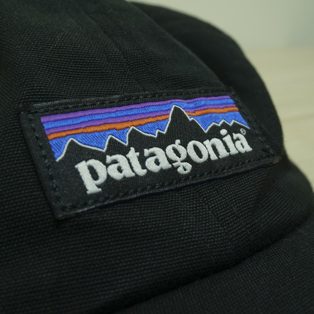 patagonia P-6 Label Trad Cap 經典 LOGO 老帽 鴨舌帽 黑