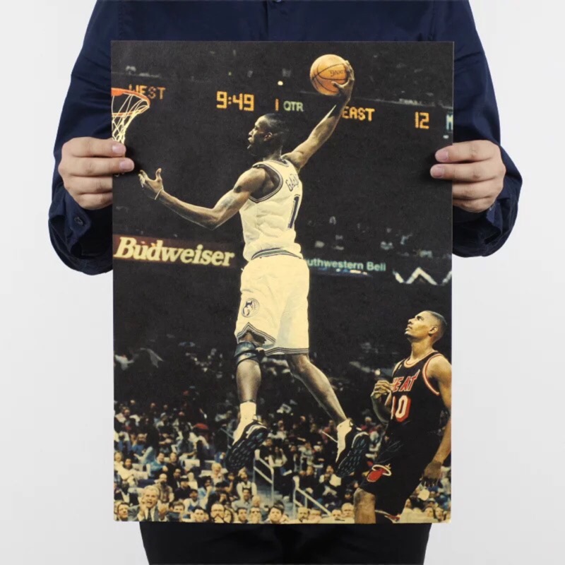 [現貨]崔西 麥葛瑞迪T-Mac麥迪 經典籃球明星 海報NBA球星 裝飾畫 臥室宿舍客廳牆畫裝飾畫