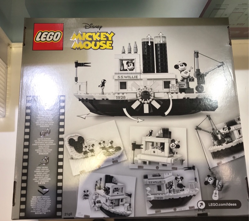 （姆仔fun玩具）樂高 LEGO 21317 威力號 米奇船 蒸汽船 迪士尼 disney 復古船 蒸氣船