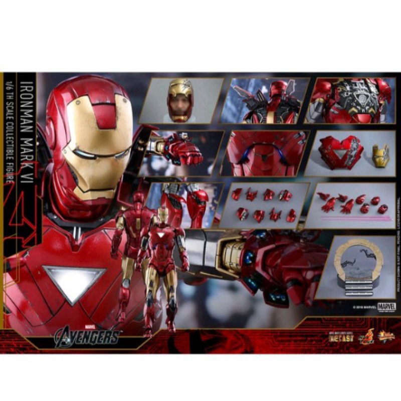 野獸國 Hot toys mms378 復仇者聯盟 鋼鐵人 mk6 馬克6 mms378d17 非 MMS132