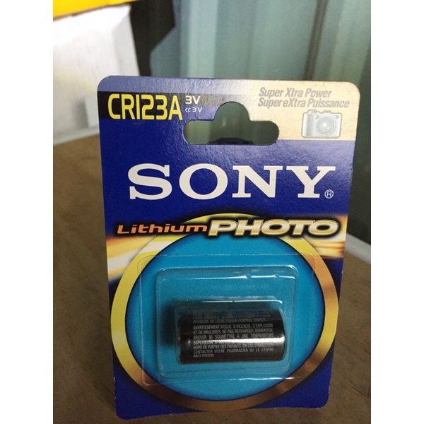 「丞哥生活館」SONY CR123A 3V 鋰電池