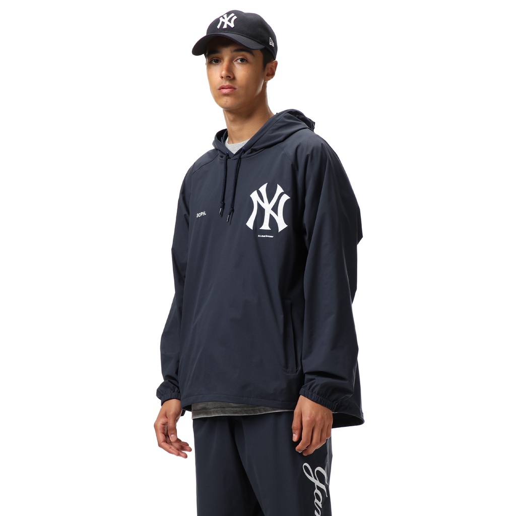 F.C.Real Bristol 21AW MLB TOUR PACKABLE ANORAK 帽TEE 風衣外套L