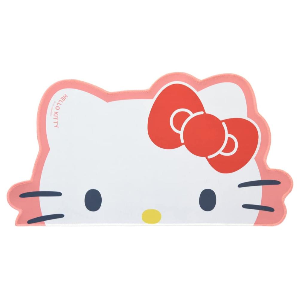 凱蒂貓 Hello Kitty 造型桌墊 滑鼠墊(半臉)