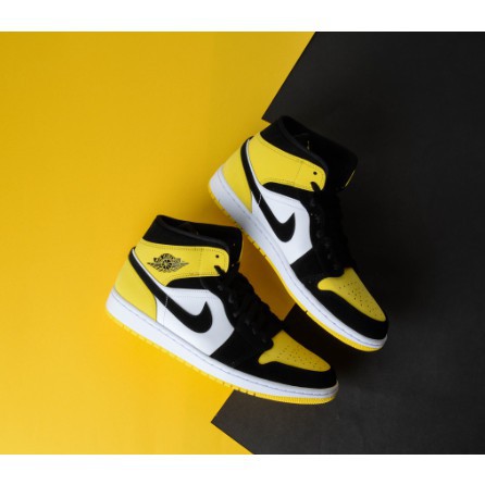 air jordan 1 mid se tour yellow