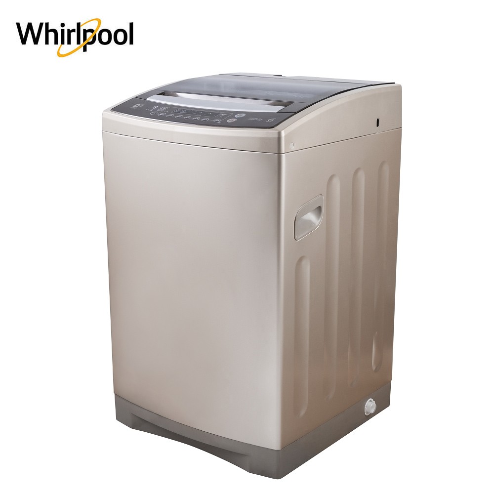 蝦幣十倍送【Whirlpool 惠而浦】13公斤不鏽鋼內槽直驅變頻直立洗衣機(WV13DG)音波洗