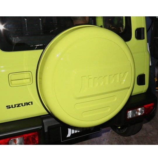 【原廠精品專賣】SUZUKI Jimny JB74 吉米原廠備胎罩 黃色 新車落地就拆卸下來「備胎蓋」