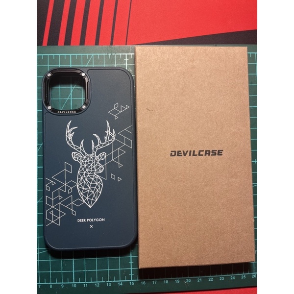DEVILCASE惡魔保護殼iphone 13保護殼藍（二手）（台南可面交）