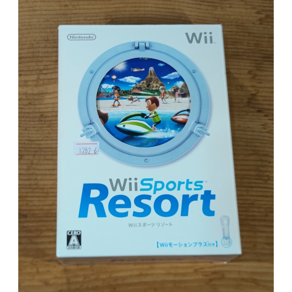 便宜賣！Wii 日版遊戲- Wii 運動 度假勝地 感應加強器同捆（瘋電玩）