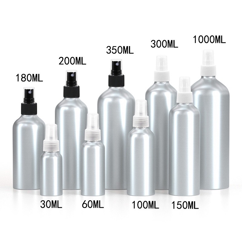現貨30/50/100/120/250ml鋁瓶噴霧瓶清潔劑噴瓶乳液分裝鋁罐
